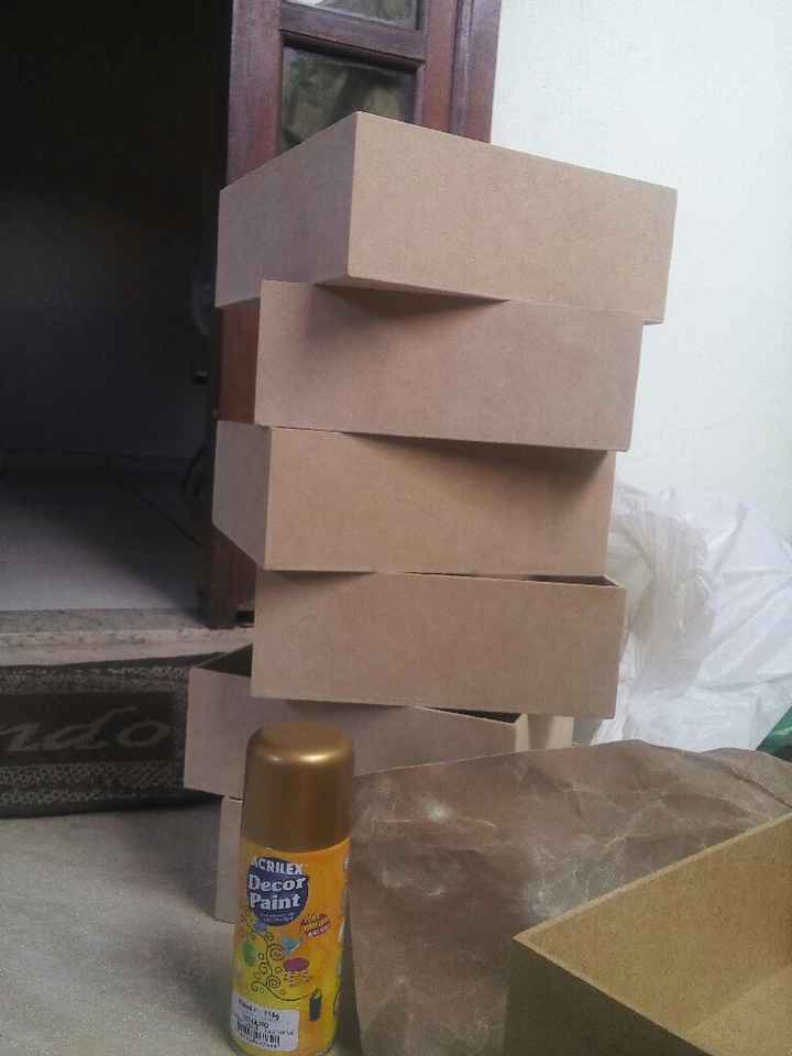 Convite dos padrinhos - diy - 1