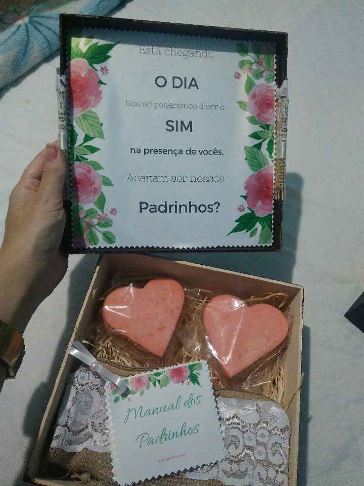 Caixa dos padrinhos #vemvê - 2