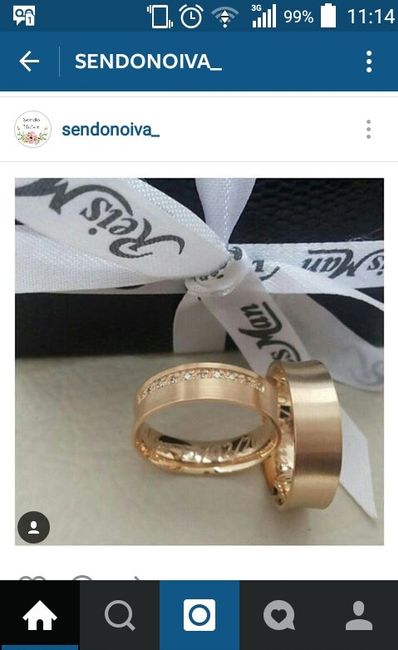 Minha aliança de casamento - 1