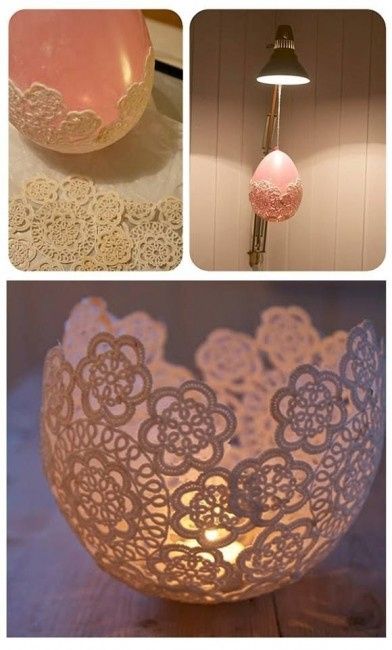 Ideia luminária DIY