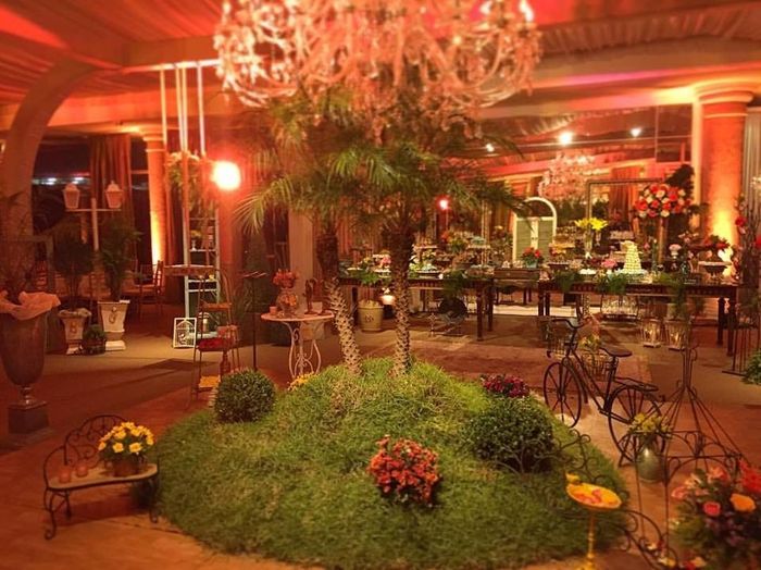 Decoração do Buffet por Marcio Aldigueri