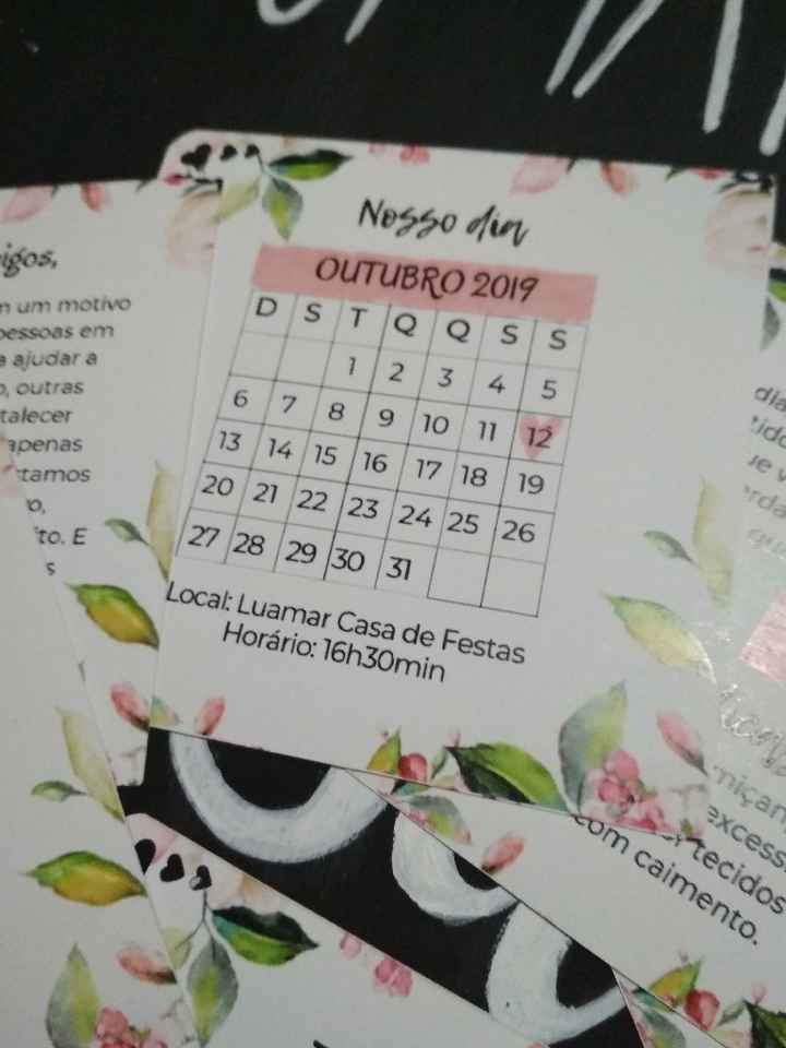 diy -  Convite dos padrinhos - 2
