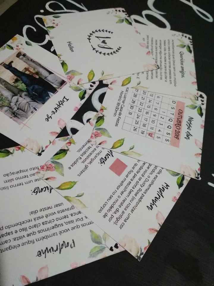 diy -  Convite dos padrinhos - 4