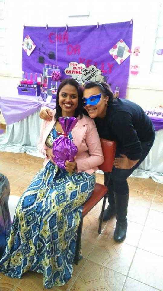 Foto com a Madrinha 