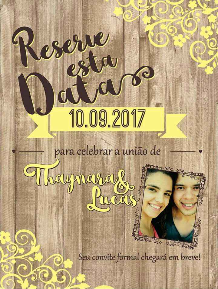 Nosso save the date diy - 1