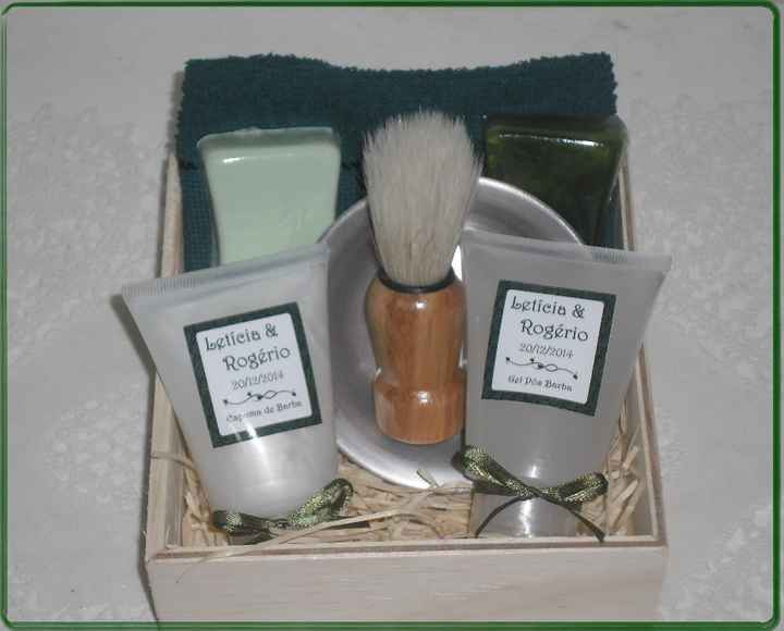 Kit barba para os  padrinhos