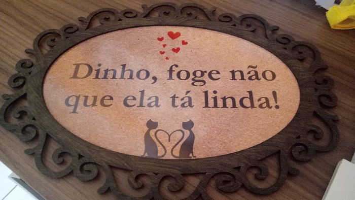 Plaquinhas de pajem e daminha - 2