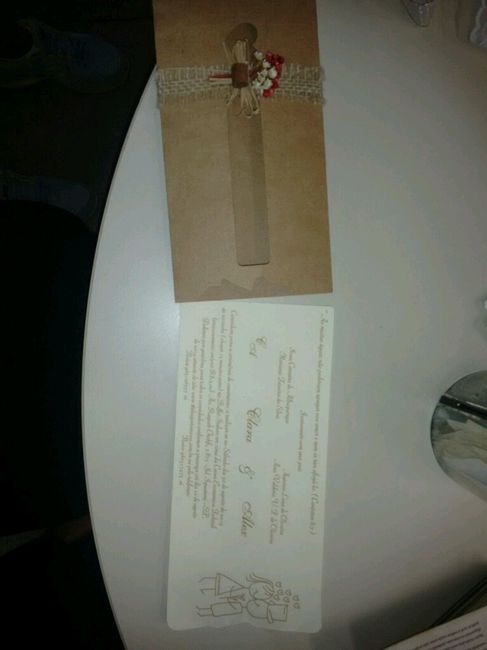 Convite rustico - diy - 2