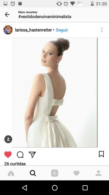 Vestido de noiva minimalista / menos é mais... 6