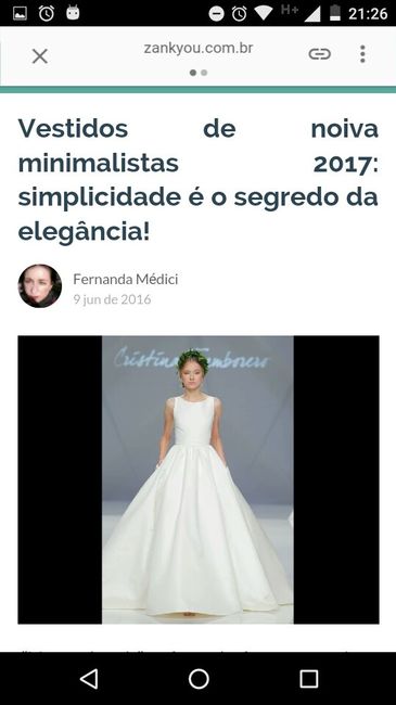 Vestido de noiva minimalista / menos é mais... 12