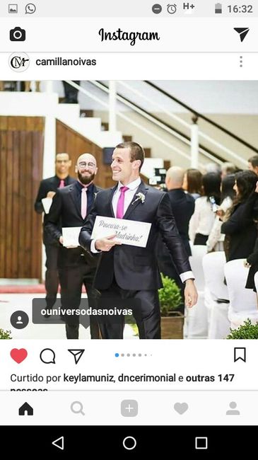Ideia para entrada de padrinhos solteiros 2