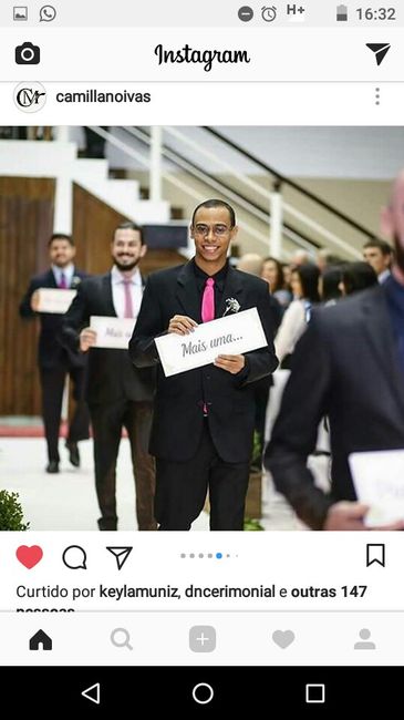 Ideia para entrada de padrinhos solteiros 4
