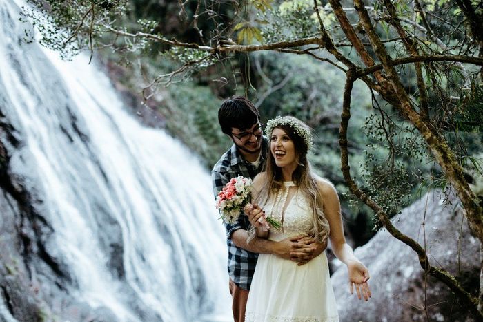 Compartilhe o seu pré-wedding - a foto mais divertida/criativa 1