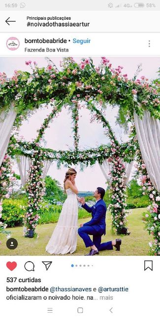 Noivado da blogueira Thassia Naves para inspirar seu casamento ❤️ - 13