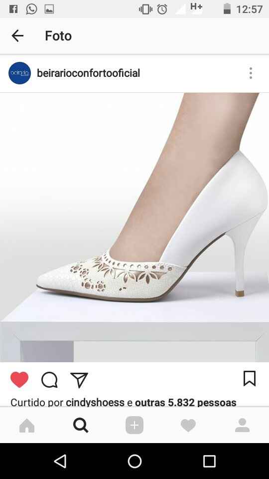  Vem saber onde encontrar sapato branco é off White... - 5
