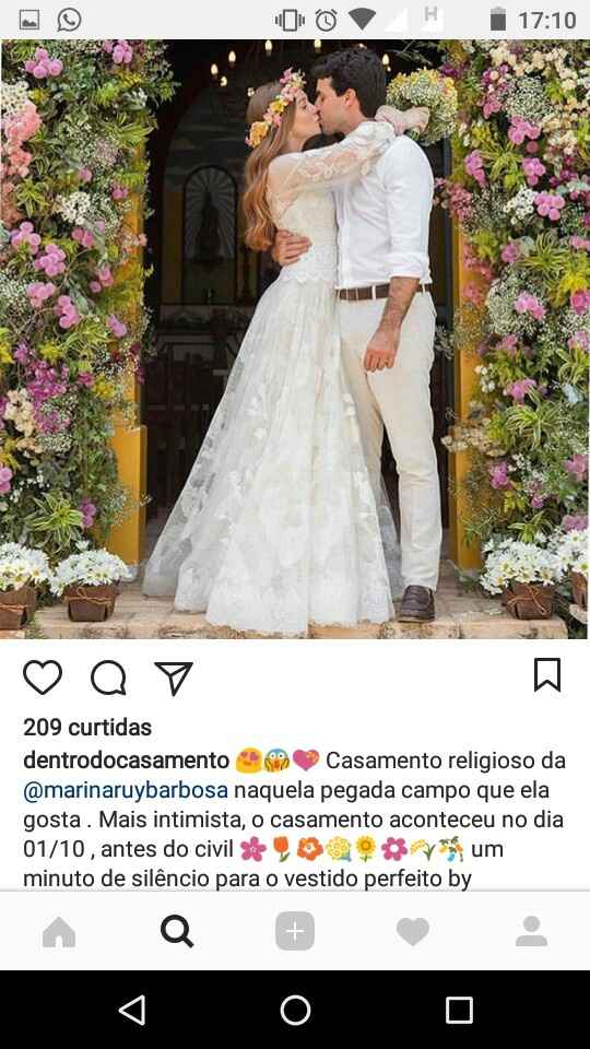  Fotos inéditas do casamento religioso da Marina Ruy Barbosa - 5