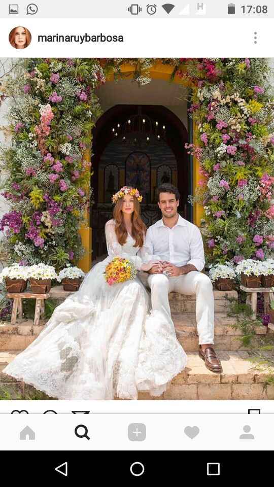  Fotos inéditas do casamento religioso da Marina Ruy Barbosa - 9