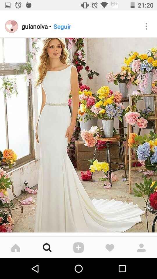  Vestido de noiva minimalista / menos é mais... - 3