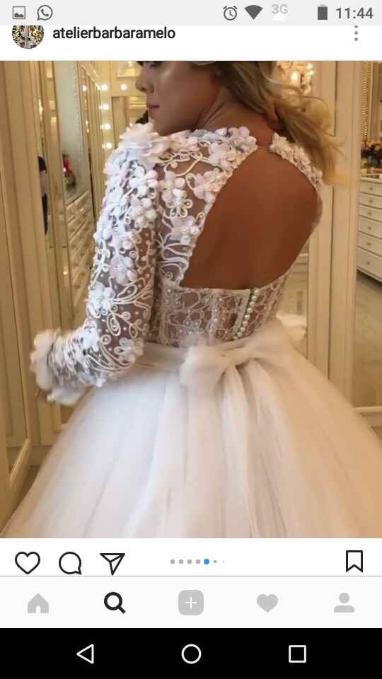 Lançamento vestido Bárbara Melo para noivas 😍😍 - 5