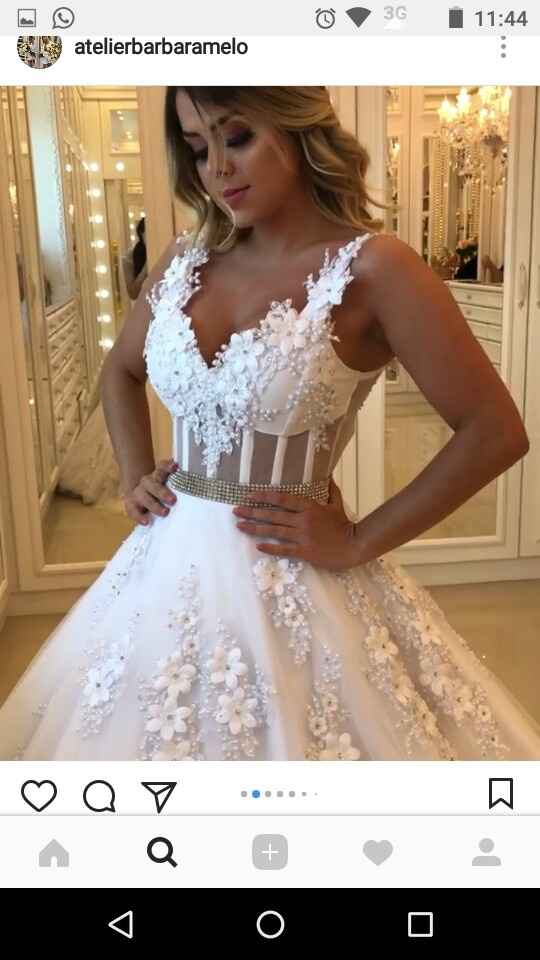 Lançamento vestido Bárbara Melo para noivas 😍😍 - 8