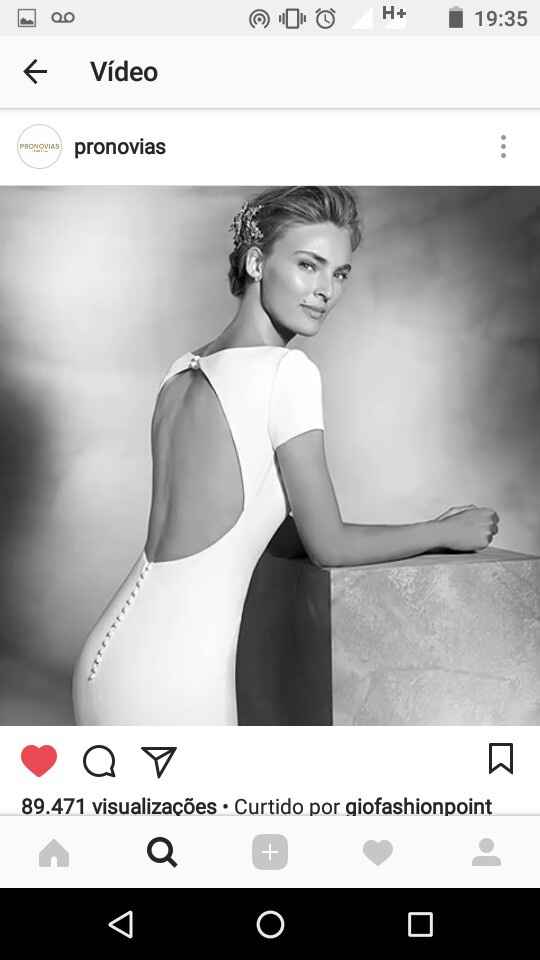  Inspiração vestidos de noivas da pronovias 😍 - 1