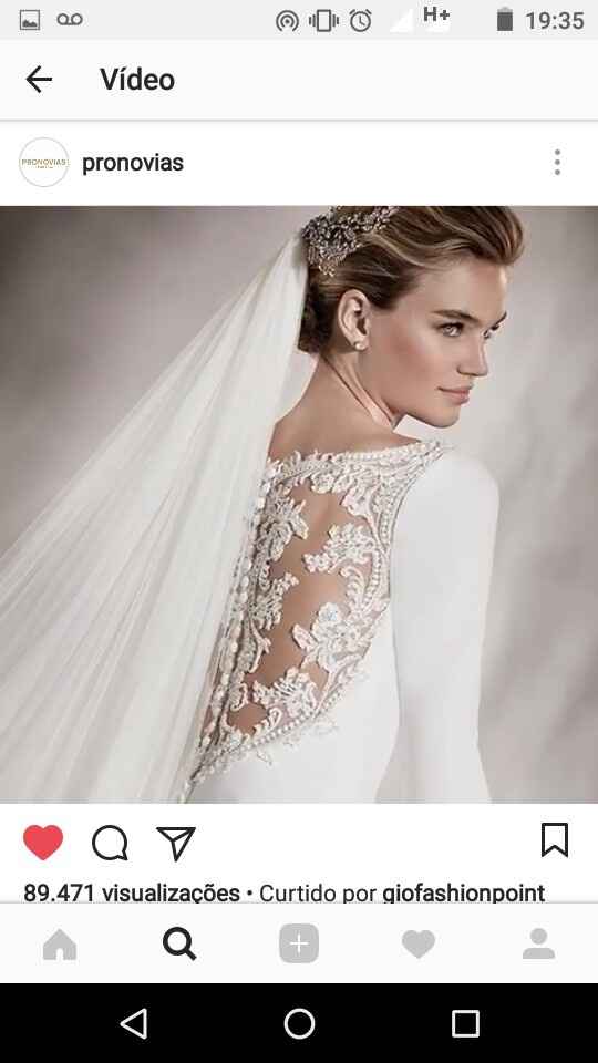  Inspiração vestidos de noivas da pronovias 😍 - 2