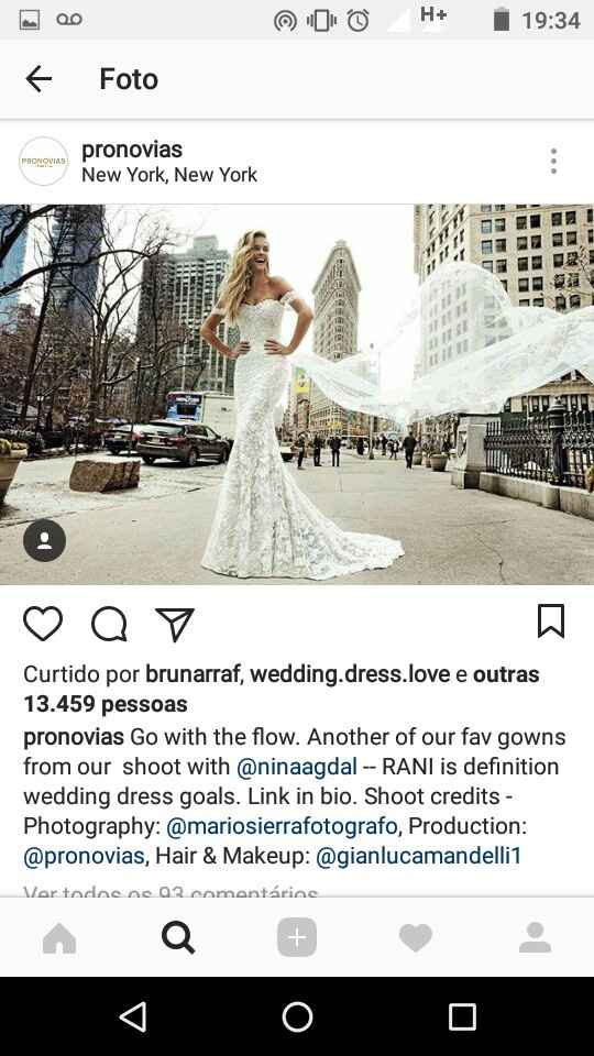  Inspiração vestidos de noivas da pronovias 😍 - 5