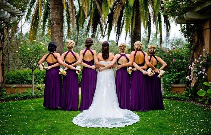 vestido roxo