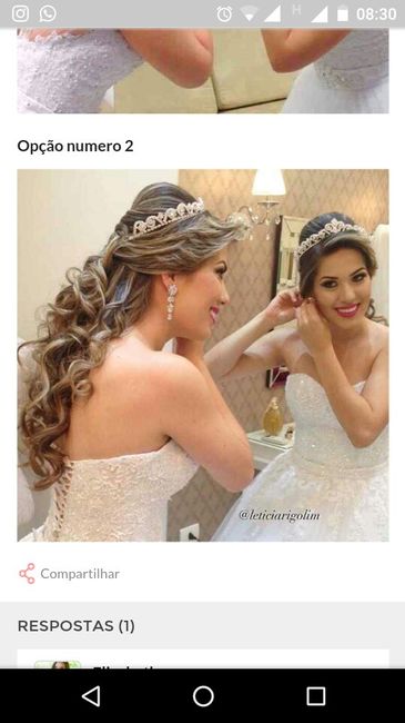 Cabelo noiva coque - 1