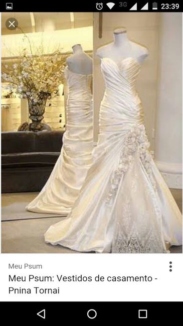Vestido de noiva pnina tornai/perfeição - 14