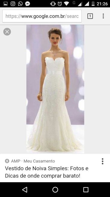 Vestido para casamento civil com festa... - 7