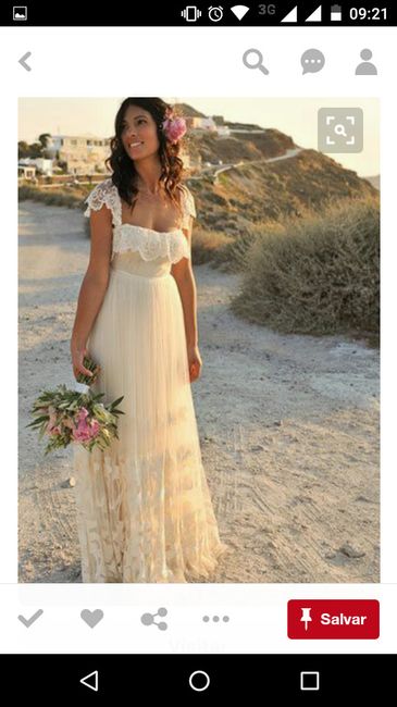 Vestido para praia e campo