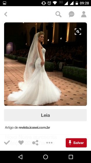 vestido para noite