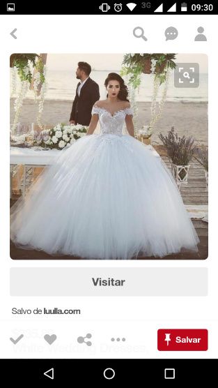 vestido para noite