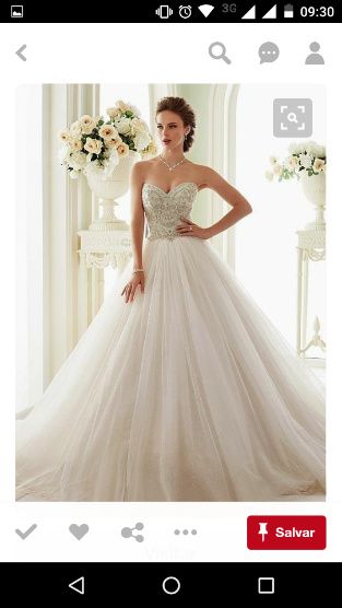 vestido para noite