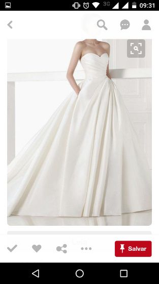 vestido para noite