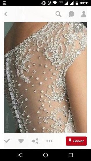 vestido para noite