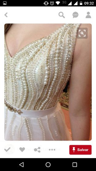 vestido para noite