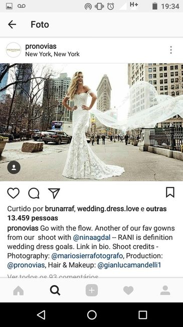  Inspiração vestidos de noivas da pronovias 😍 - 5