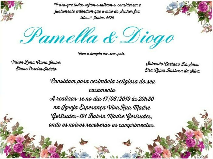 Arte do convite - 1