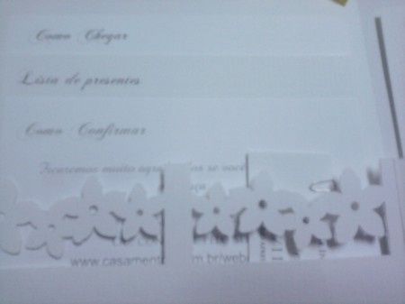 Meu convite diferente!
