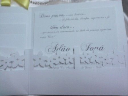 Meu convite!