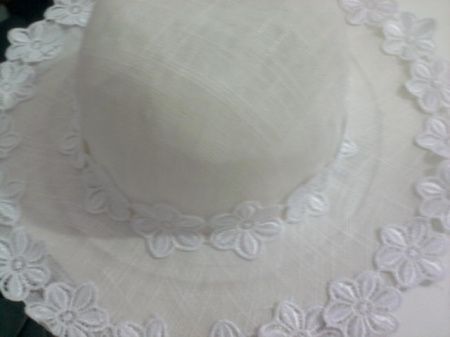 Chapéu para noiva