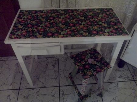 Mesa renovada!