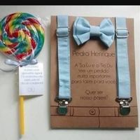 Convite para daminha e pajem - 1