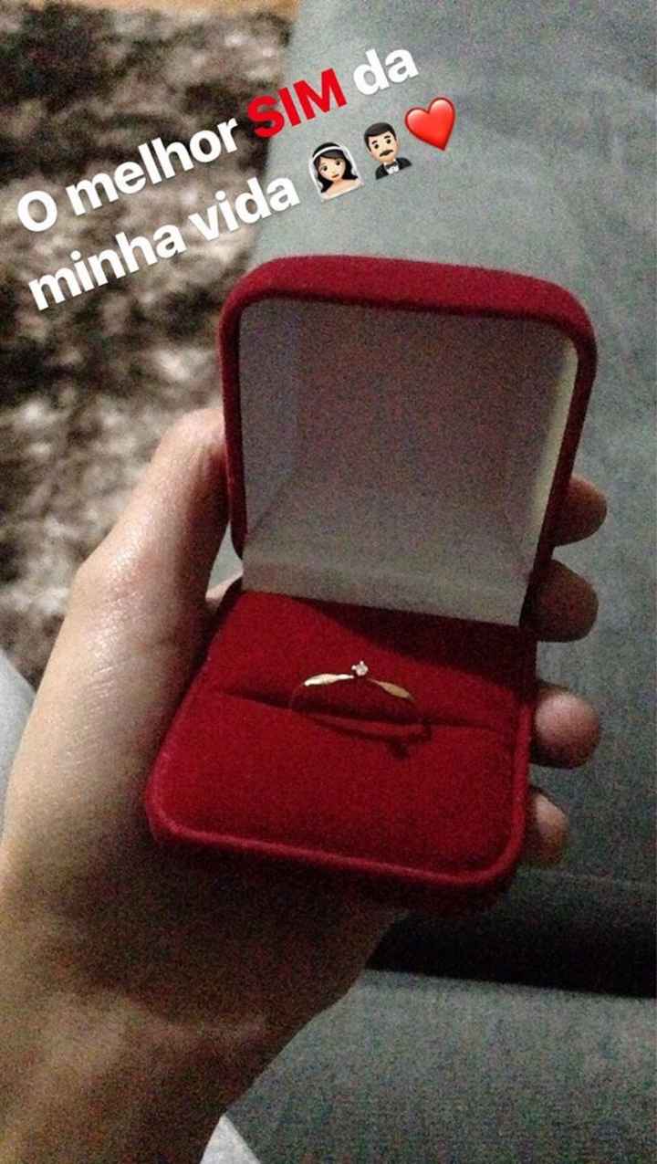 Pedido de casamento oficial - Efim ... noiva de verdade 😂💍❤️ #tôdevolta - 2