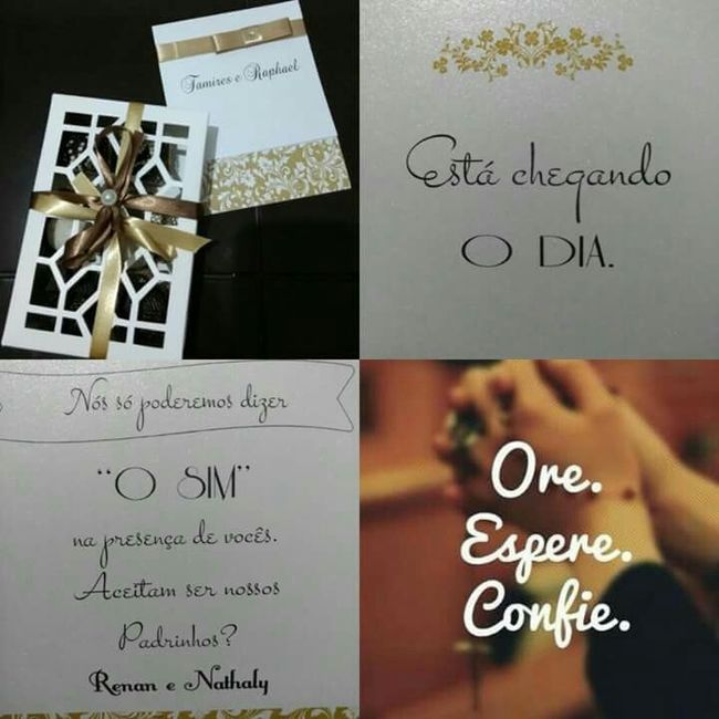 Convite dos padrinhos - 1