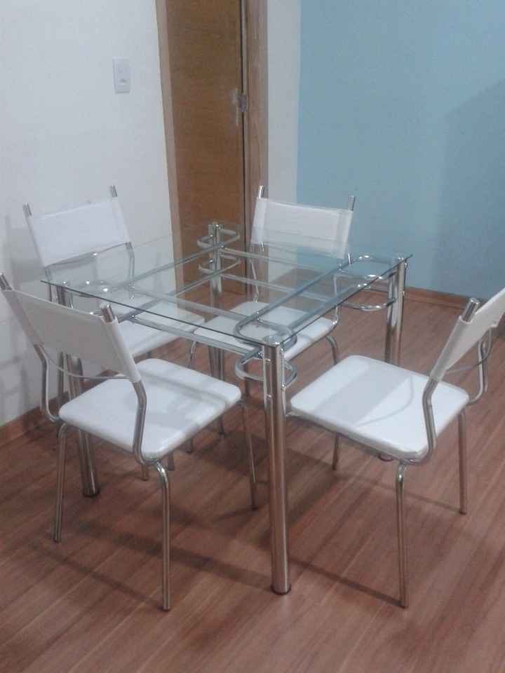 Minha mesa de jantar