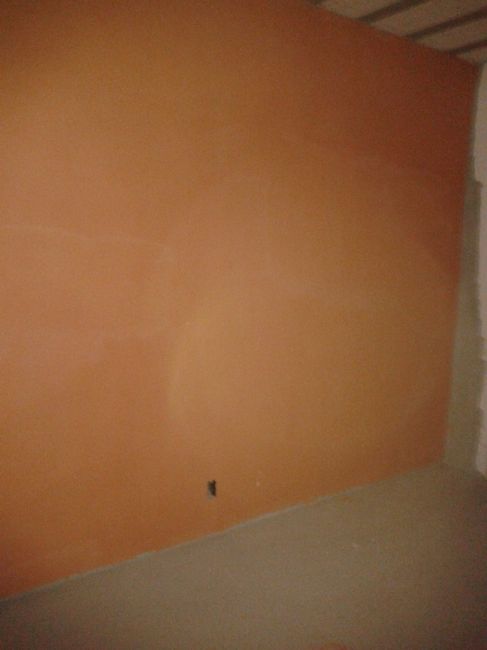 Parede do quarto de casal.