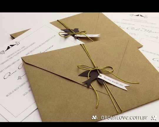 Convites do casamento - 2